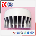 White painted custom made heatsink casting